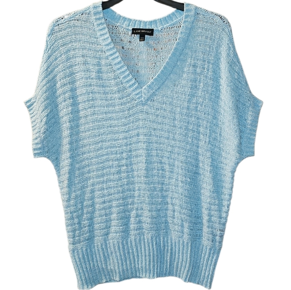 Lane Bryant V-Neck Sweater. Women's Plus Size: 14/16. NWOT.